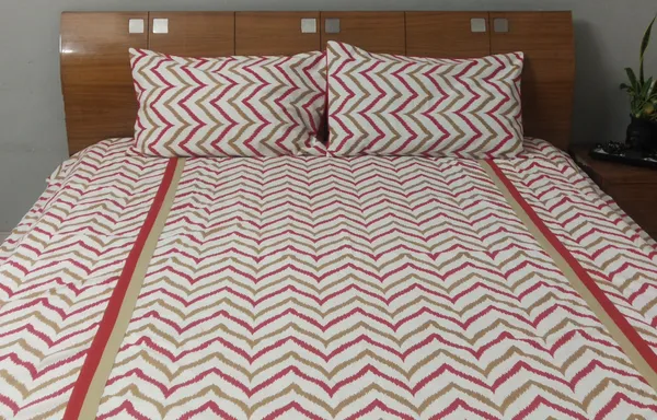 Pack_of_3_Pieces_Cotton_Red_Double_Iket_Printed_Bedsheet_With_Pillow_Cover_for_Bedroom,_Guest_Room,_Kids_Room
