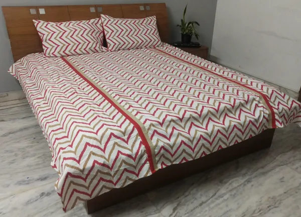 Pack_of_3_Pieces_Cotton_Red_Double_Iket_Printed_Bedsheet_With_Pillow_Cover_for_Bedroom,_Guest_Room,_Kids_Room