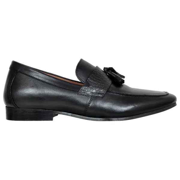 Black_Leather_Formal_Tassel_Loafers