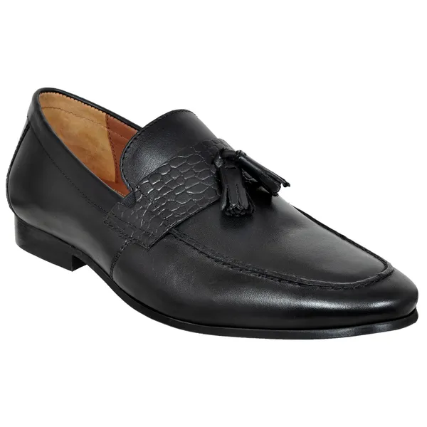 Black_Leather_Formal_Tassel_Loafers