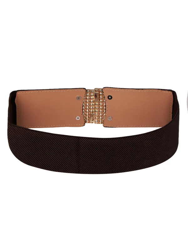 Brown_Artificial_Leather_Belt_For_Women