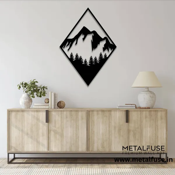 Wooden_Wall_Art_for_Home_Decoration__|_Diamond_Mountain__|_Black