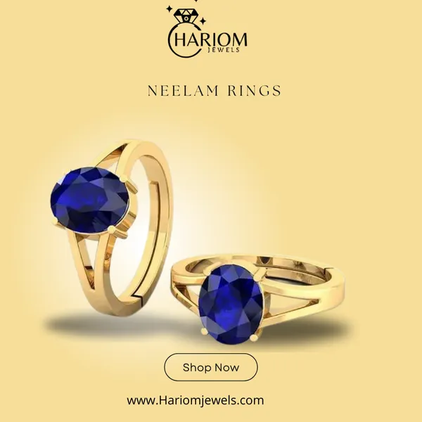 Neelam_Stone__Created_Neelam_Stone_Blue_Sapphire_Ring_Adjustable_Woman_&_Man_Ring