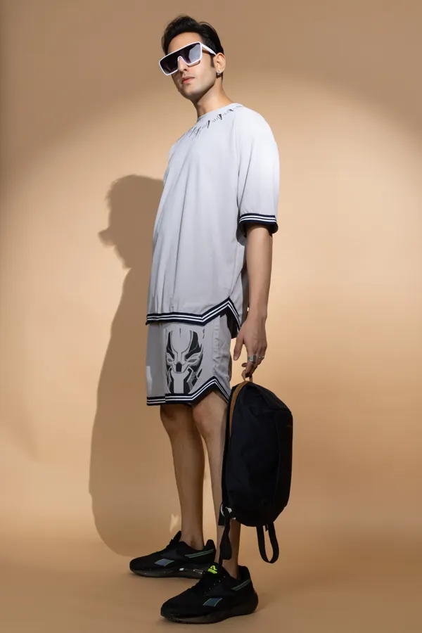 Grey_Honey_Comb_Printed_Oversized_Plus_Size_Co-Ord_Set