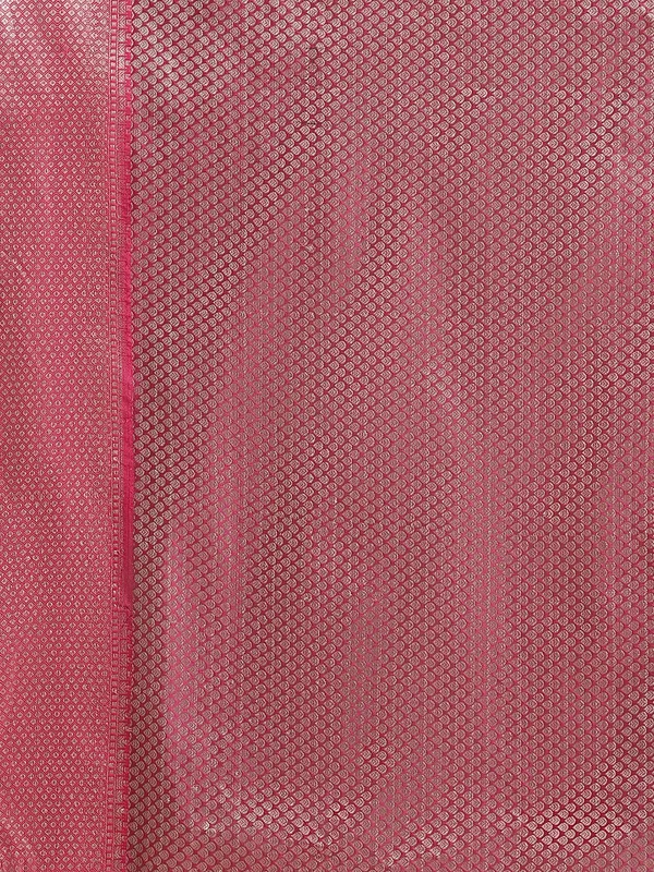 Grey_Matka_Silk/Silk_Blend_Banarasi_Sarees_For_Women