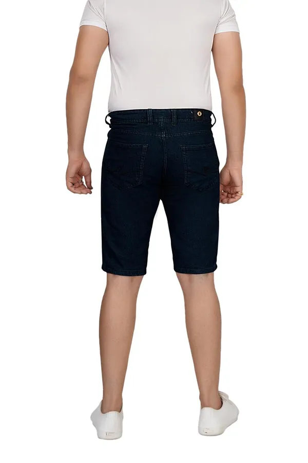 Dark_Green_Cotton_Premium_Denim_Shorts_For_Men