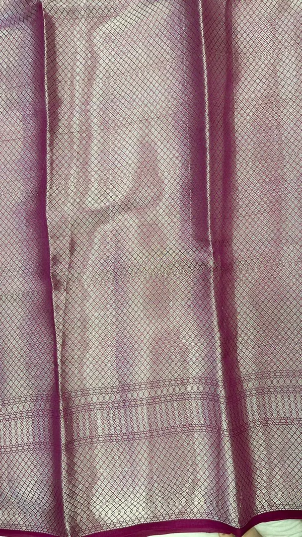 Humairah_Pure_Handloom_Purple_Dupion_Silk_Silver_Zari_Mina_Floral_Boota_Skirt_Silver_Zari_Border_with_Floral_Kadiyal_Pallu_and_Purple_Blouse