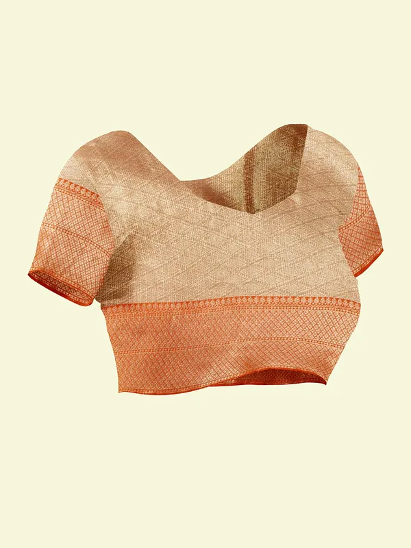 Light_Pink_Cotton_Blend_Banarasi_Sarees_For_Women