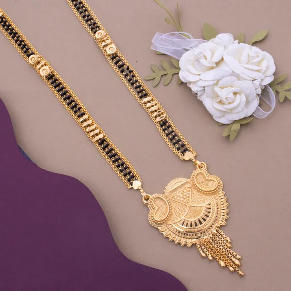 Stylish_And_Designer__Mangalsutra__|_22_K_Gold_Plated