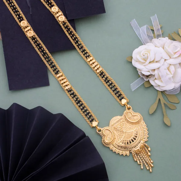 Stylish_And_Designer__Mangalsutra__|_22_K_Gold_Plated