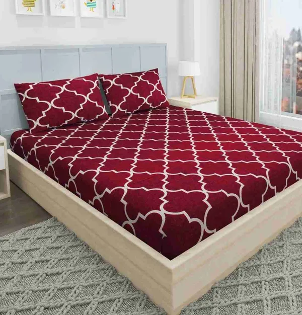 Premium__Fitted_Bedsheet_Multicolor_(72X78X_Upto_10_Inches)_&_360_Degree_Elasticated