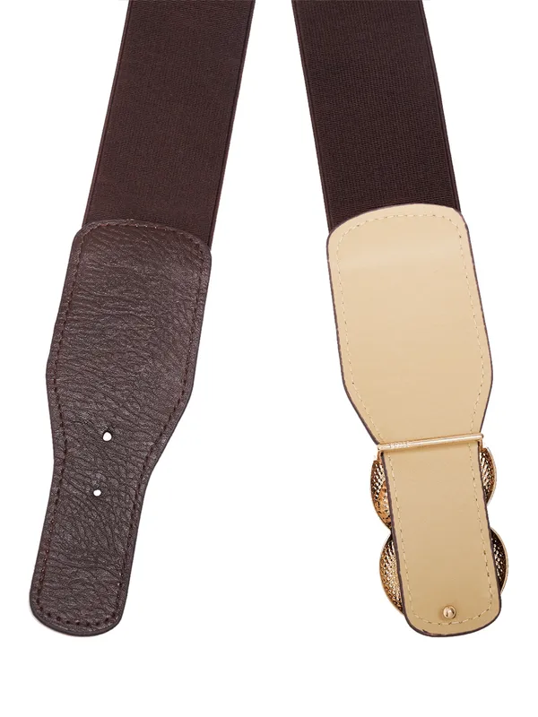 Brown_Artificial_Leather_Belt_For_Women