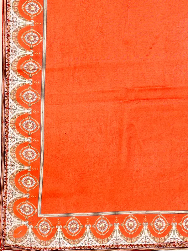Vibrant_Tomato_Red_Printed_Jacket-Gharara-Dupatta_Set
