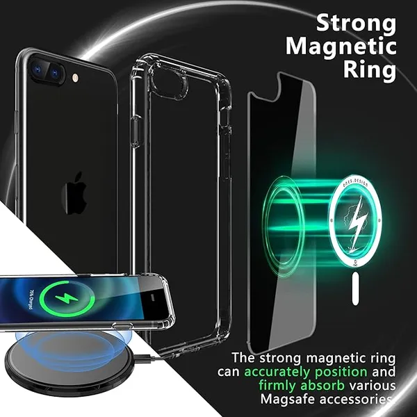 Iphone-7+_Transparent_Magsafe_Back___(Mobile_Cover)__Compatible_For_Magsafe_Scratch-Resistant_Back___(Mobile_Cover)