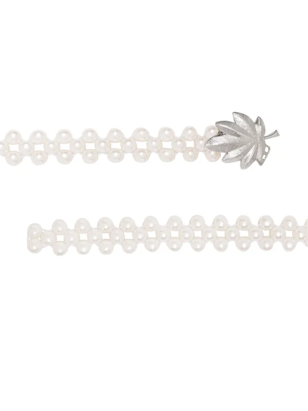 White_Metal_Belt_For_Women