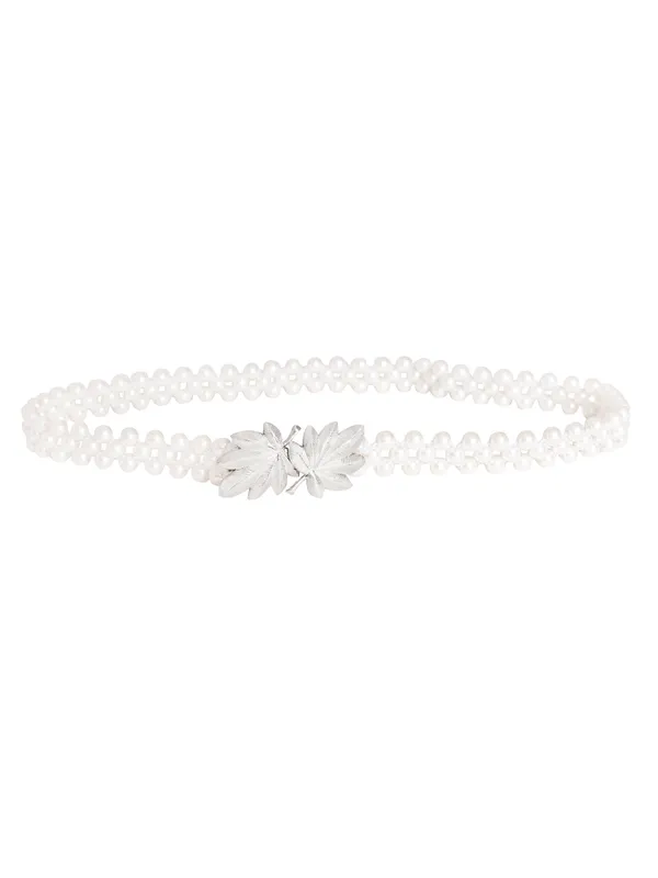 White_Metal_Belt_For_Women