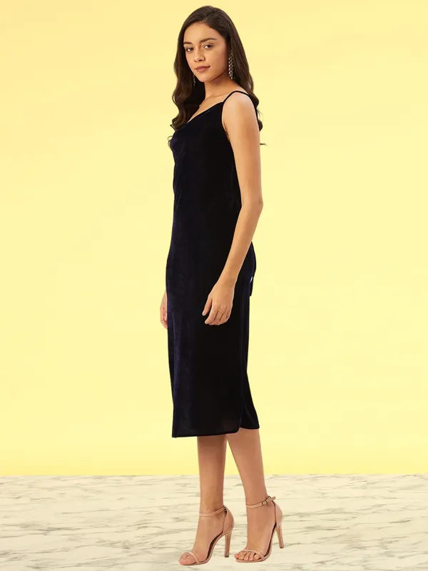 Blue_Velvet_Bodycon_Dress_For_Women