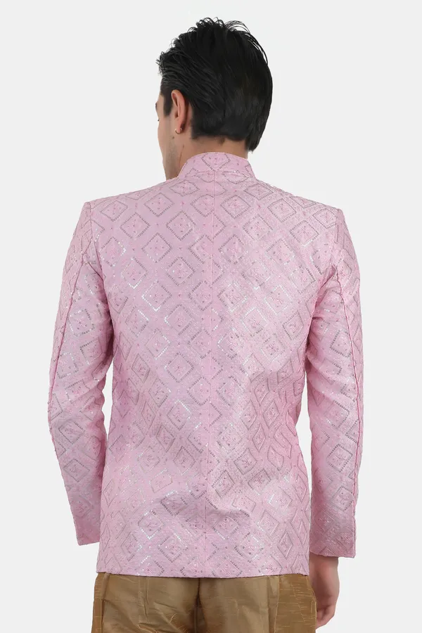Baby_Pink_Embroidered,_Self_Design_Bandhgala