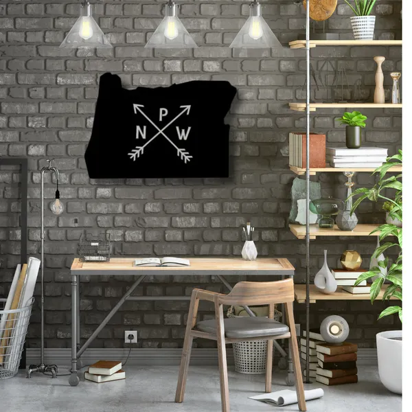 Wooden_Wall_Art_for_Home_Decoration__|_Oregon_Pnw__|_Black