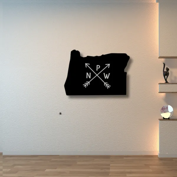 Wooden_Wall_Art_for_Home_Decoration__|_Oregon_Pnw__|_Black