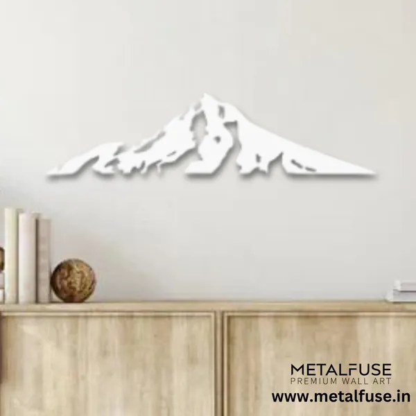 Metal_Wall_Art_for_Home_Decoration__|_Mount_Hood__|_White