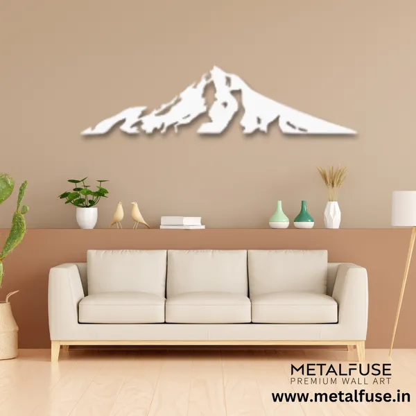 Metal_Wall_Art_for_Home_Decoration__|_Mount_Hood__|_White