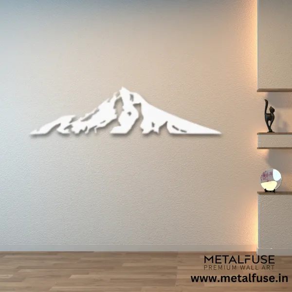 Metal_Wall_Art_for_Home_Decoration__|_Mount_Hood__|_White
