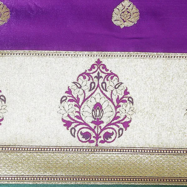 Purple_Satin_Silk_Banarasi_Sarees_For_Women