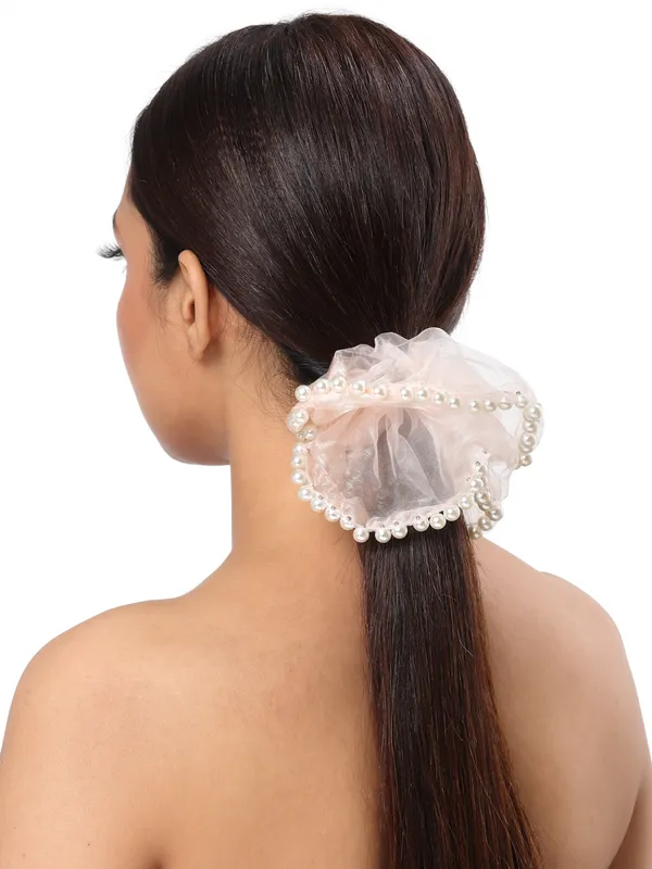 Vogue_Hair_Accessories_Blue_And_Pink_Fancy_Party_Big_Size_Scrunchies_For_Girls_and_Women_Set_of_2