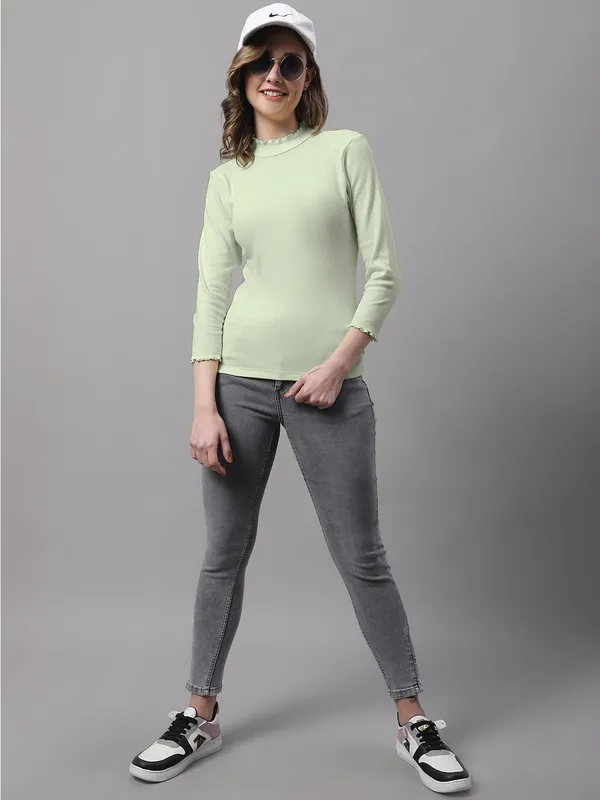 Pista_Cotton_Rib_Turtle_Neck_Medium_Top_For_Women