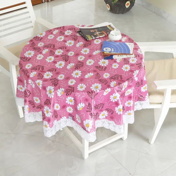 Homerz_Premium_Round_Table_Cover,_60_inch_Diameter,_Waterproof_and_Easy_to_Clean,_2_Years_Brand_Guarantee_(Baby_Pink)