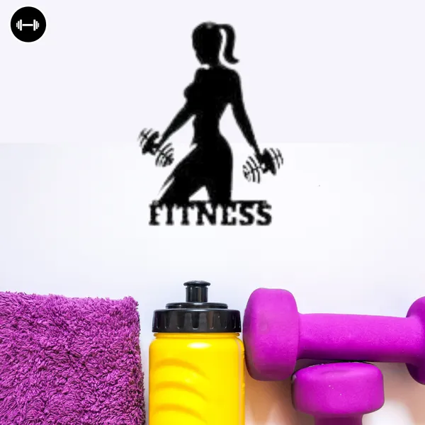 Wooden_Wall_Art_for_Home_Decoration__|_Dumbbell-__|_Black