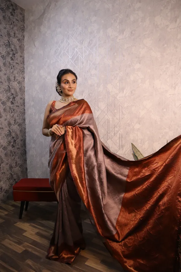 BEIGE_GREEN_PURE_BANARASI_SAREE