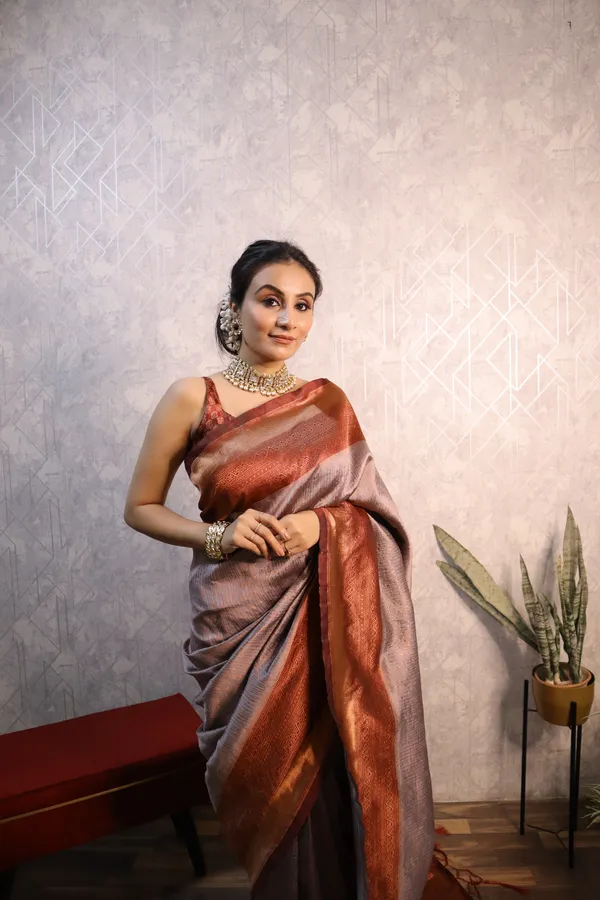 BEIGE_GREEN_PURE_BANARASI_SAREE