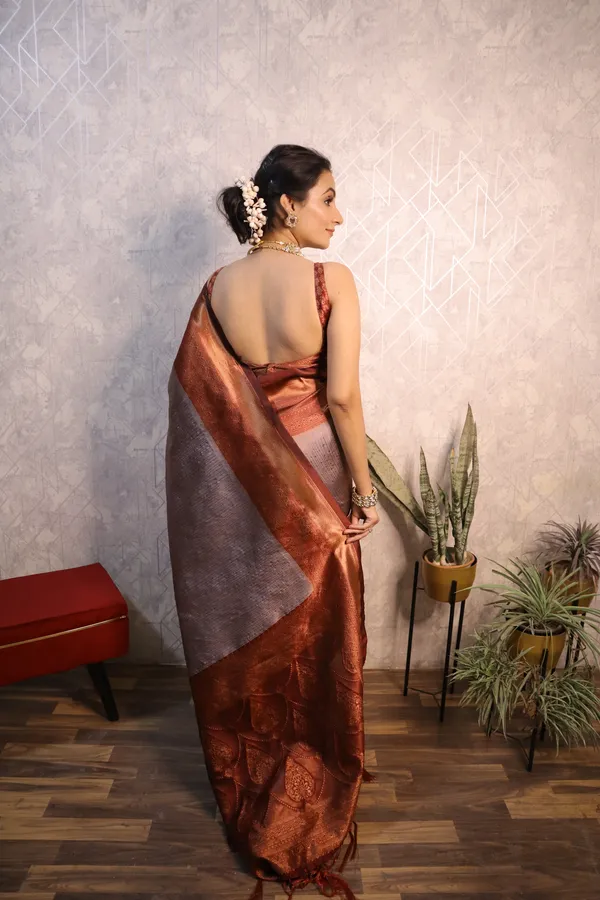 BEIGE_GREEN_PURE_BANARASI_SAREE