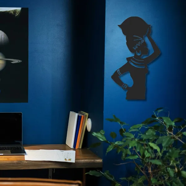 Black_African_women_Wood_Wall_Art