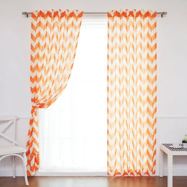Pack_of_2_Cotton_Orange_Chavron_Printed_Rod_Pocket_Curtain_Set_for_Window_and_Door