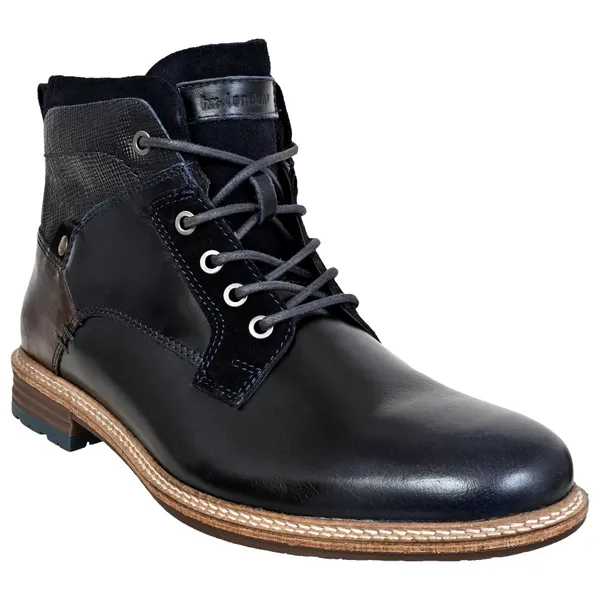 Black_Leather_Textured_Mid_Top_Biker_Boots