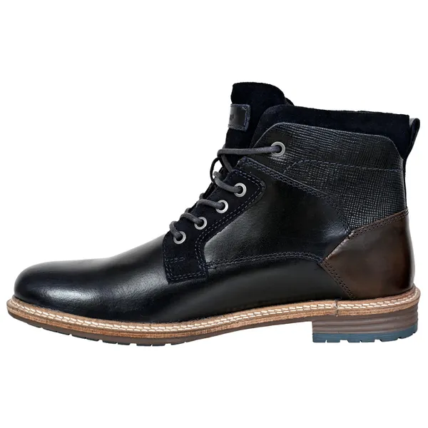 Black_Leather_Textured_Mid_Top_Biker_Boots