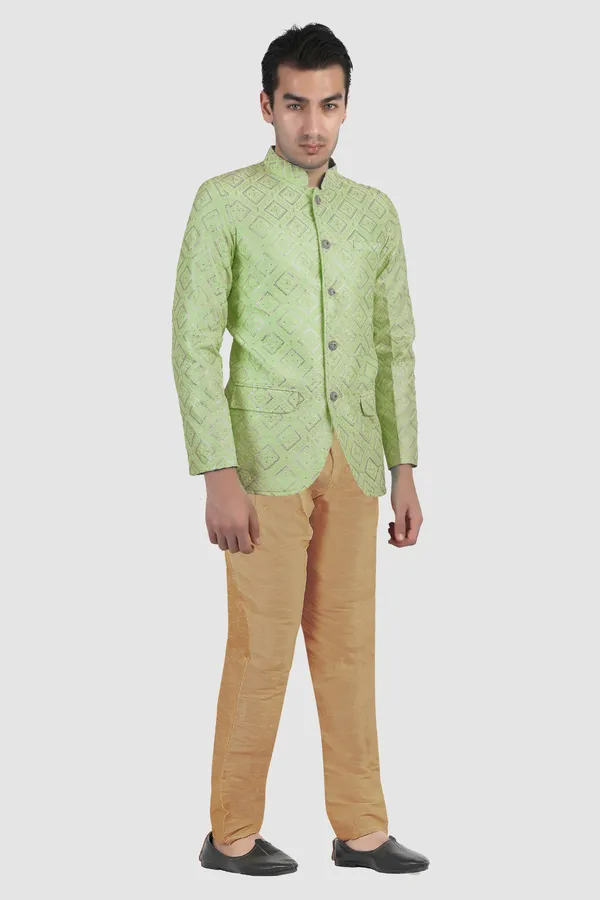 Pista_Embroidered,_Self_Design_Bandhgala