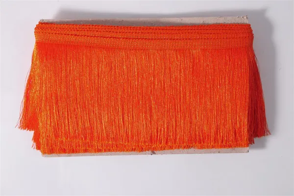 Orange_Poliyester_Thread_Premium_Trim_Lace_For_Women