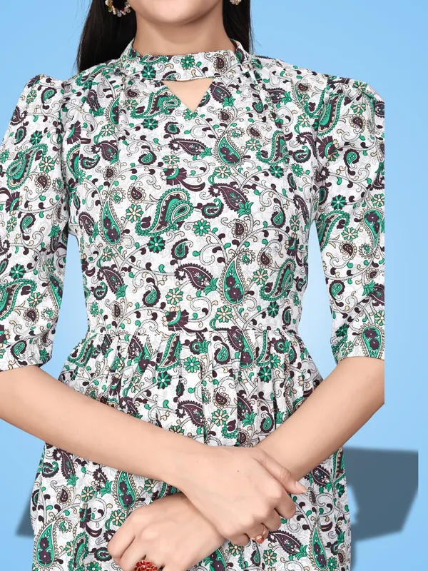 Green_Crepe_Mango_Floral_Printed_Casual_Wear_Tops