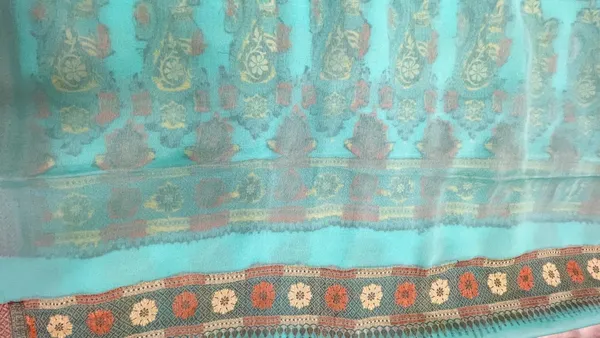 Humairah_Presents_Pure_Handloom_Sea_Green_Chiffon_Floral_Zari_Mina_Booti_Skirt_Floral_Mina_Zari_Border_and_Big_Boota_Pallu_with_Sea_Green_Blouse