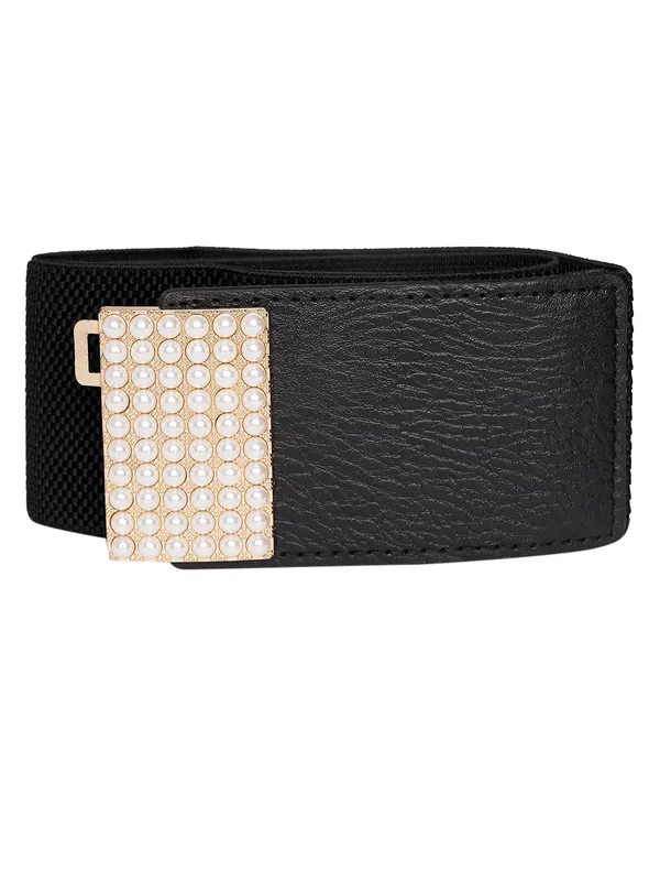 Black_Artificial_Leather_Belt_For_Women