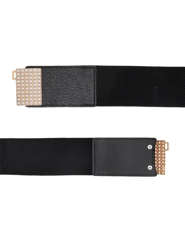 Black_Artificial_Leather_Belt_For_Women