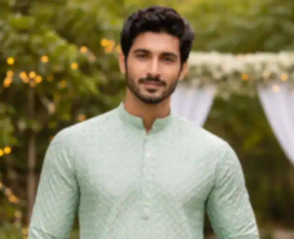 Men’s_Mint_Green_Geometric_Patterned_Sequin_Embroidered_Kurta__undefined
