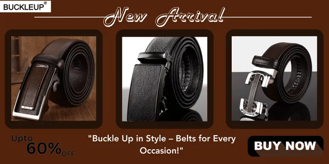 Buckle up belt outlet