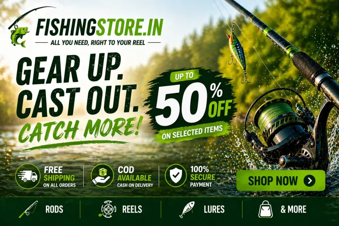 buy fishing accessories online india Fishing Store India