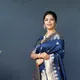N BLUE__Royal Rajgharana Sarees