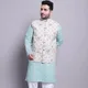 Sea Greem and Cream__SOJANYA
